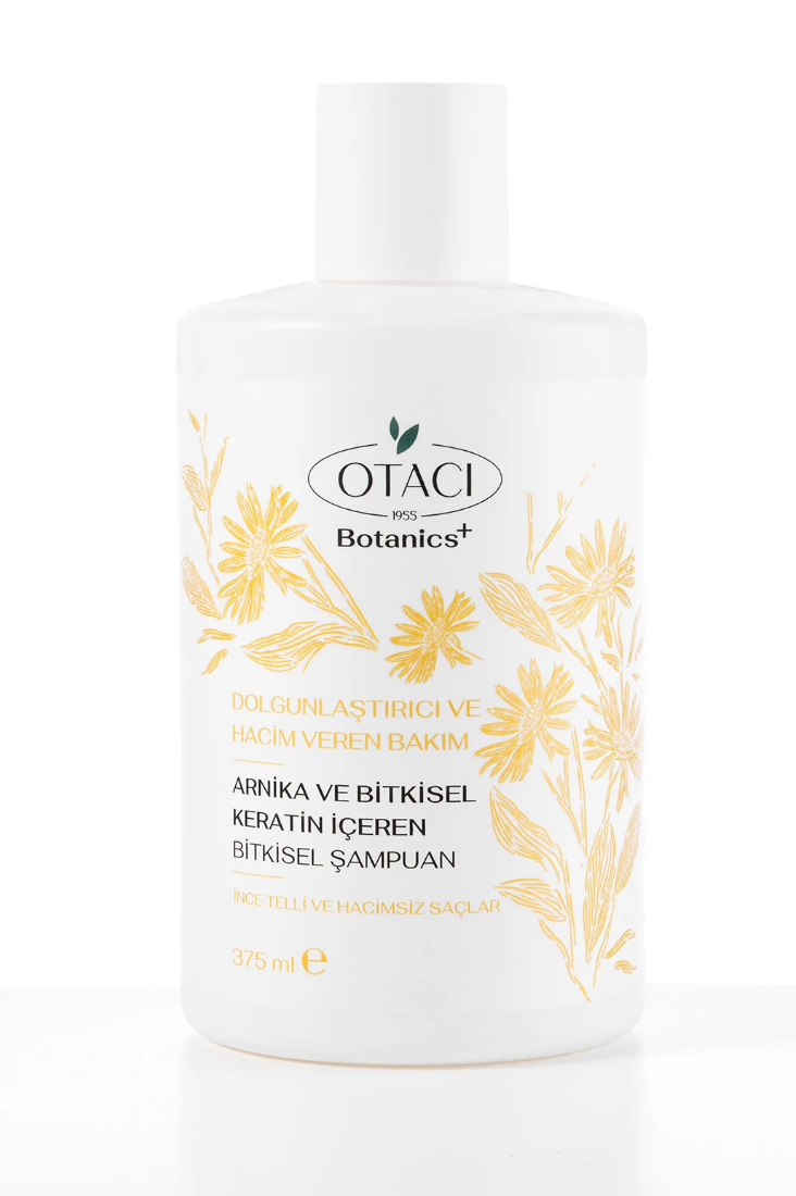 Otacı Botanics+ Dolgunluk & Hacim Veren Bakım - Arnika ve Bitkisel Keratin İçeren Bitkisel Şampuan