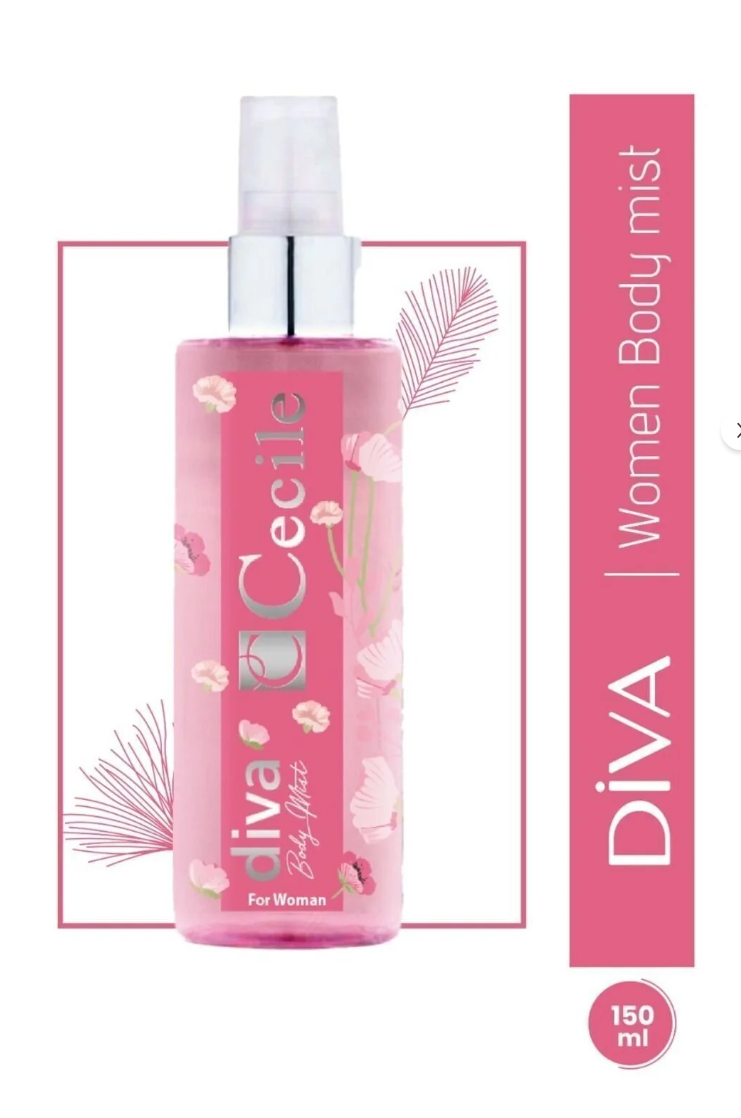 Cecıle 150 Ml. Body Mist Diva