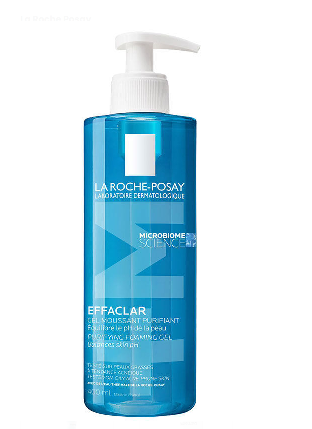 La Roche Posay Effaclar Jel Yağlı Ve Akneye Eğilimli Ciltler için Yüz Temizleme Jeli 400 ml