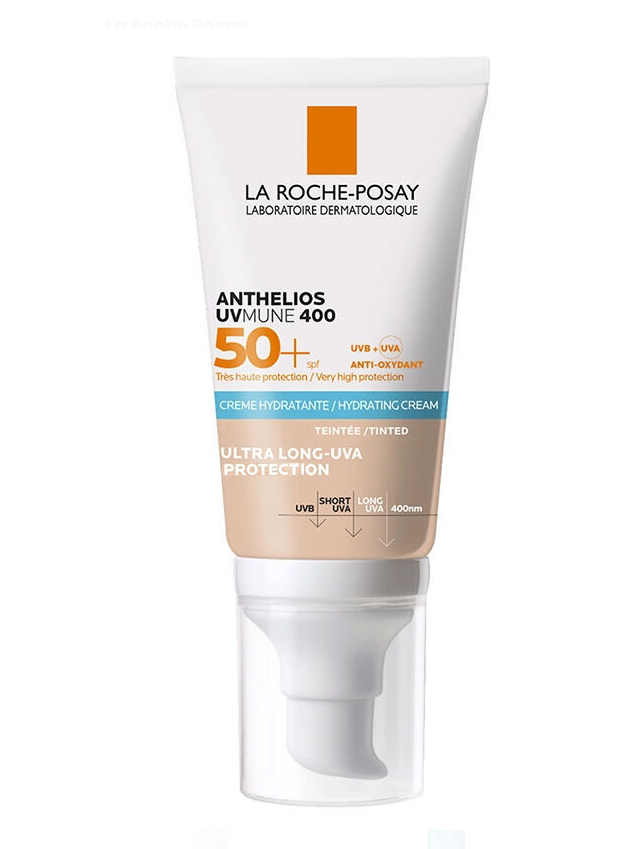La Roche Posay Anthelios UVmune SPF+50 Hassas Ciltler İçin Yüksek Korumalı Renkli Yüz Güneş Kremi 50 ml