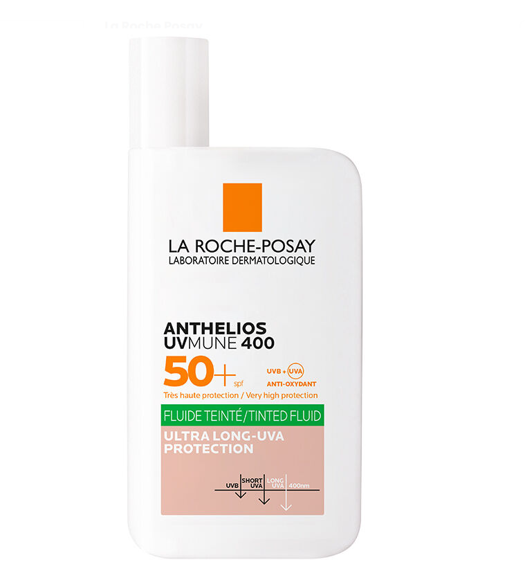 La Roche Posay Anthelios UVmune400 Oil Control Fluide SPF50+ Karma ve Yağlı İçin Renkli Yüz Güneş Kremi SPF50+ 50 ml