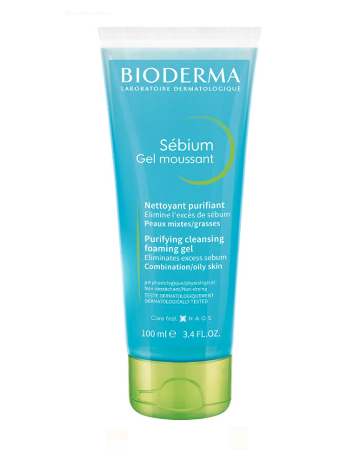 Bioderma Sebium Düzensiz Ciltlere Özel Arındırıcı Günlük Temizleme Jeli 100 ml