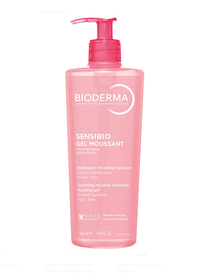 Bioderma Sensibio Foaming Cilt Temizleme Jeli 500 ml