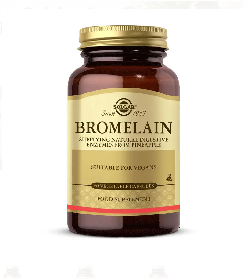 Solgar Bromelain 150 Mg 60 Kapsül