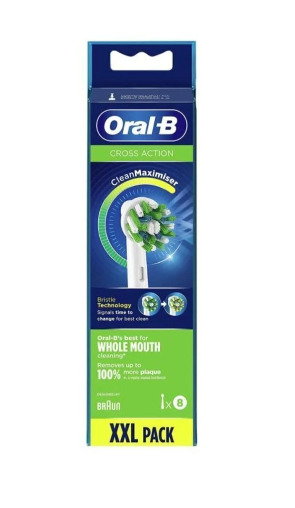Oral-B Cross Action Clean8li Başlık