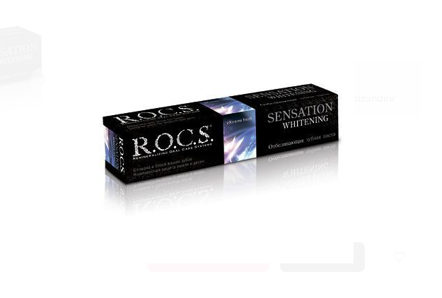 Rocs Sensation Beyazlatıcı Parlatıcı Macun 60ml