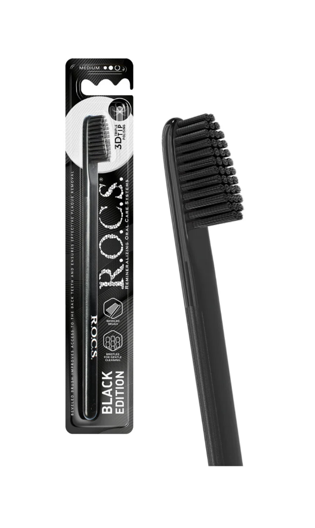 Rocs Diş Fırçası Black Edition
