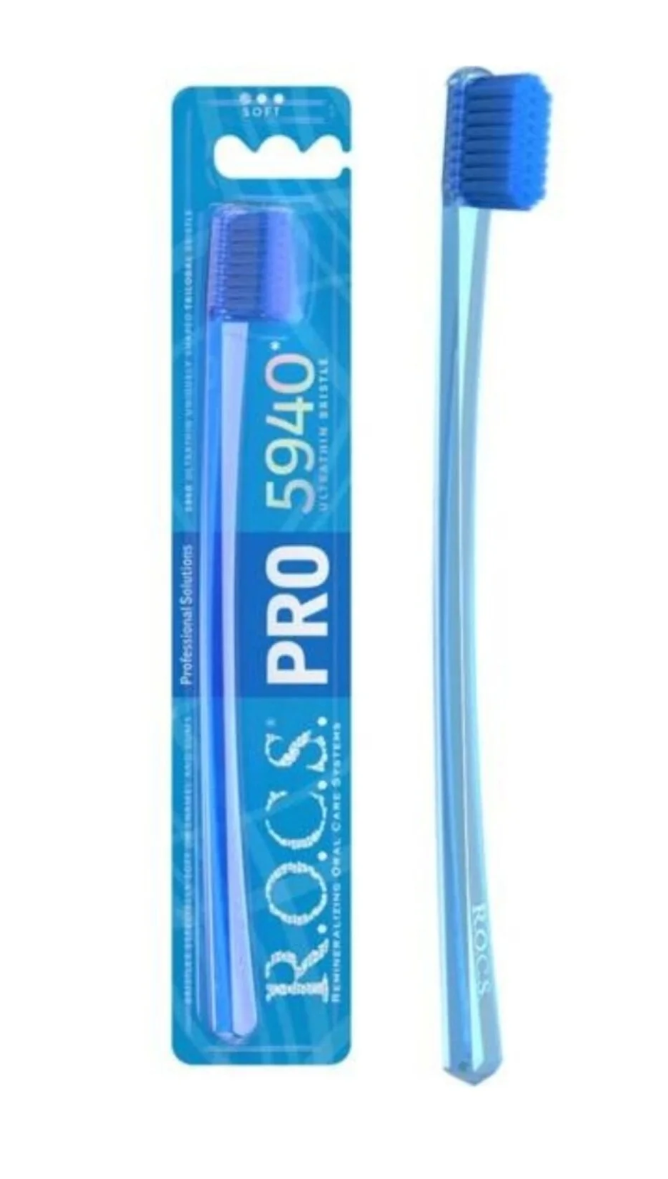 Rocs Pro 5940 Ultra Soft Diş Fırçası - Mavi
