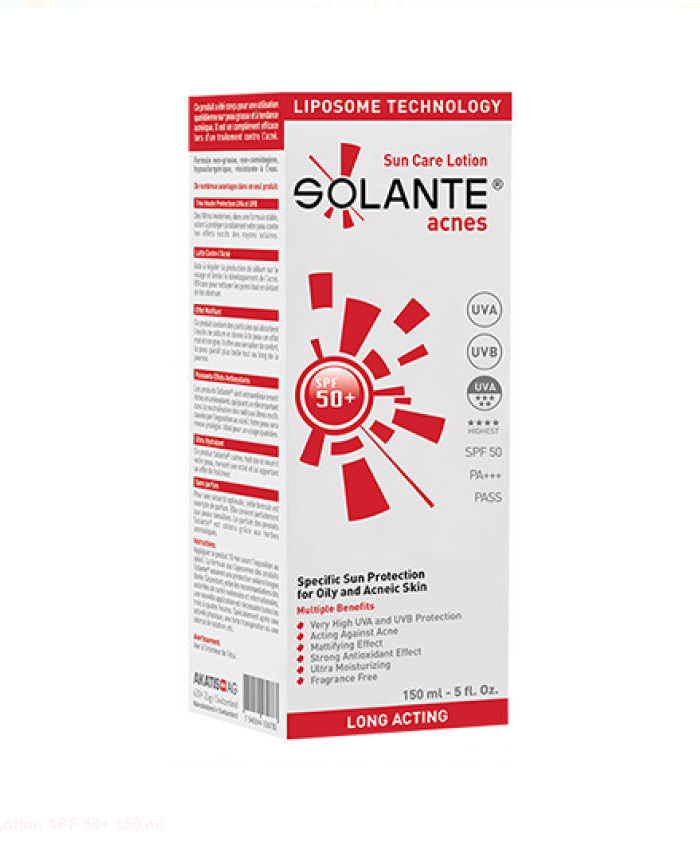Solante Acnes Losyon Spf50 150 Ml