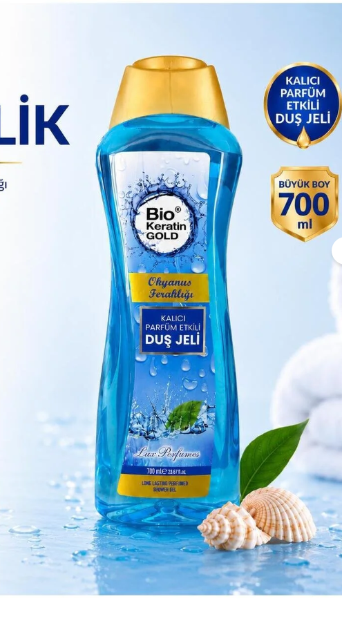 Bio Keratin Gold Okyanus Ferahlığı Duş Jeli 700 Ml