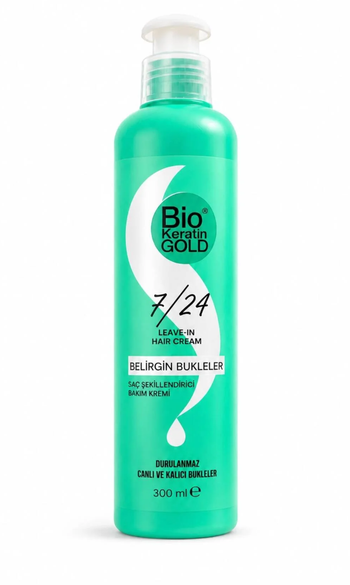 Bio Keratin Gold 7/24 Bukle Bel.Saç Şek.Krem 300ml