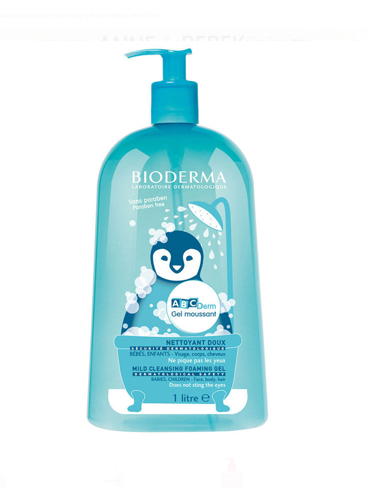 Bioderma Abcderm Foaming Gel Temizleme Jeli 1 Litre