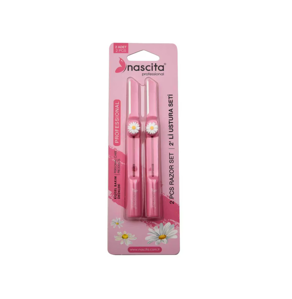 Nascita Ustura Papatya 2'li Razor Set