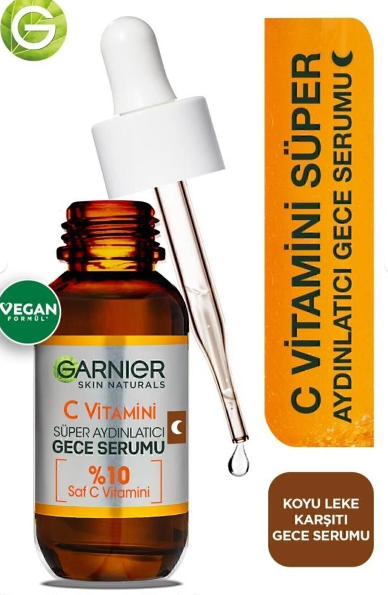 Garnier Skın Serum Vitamin C Gece