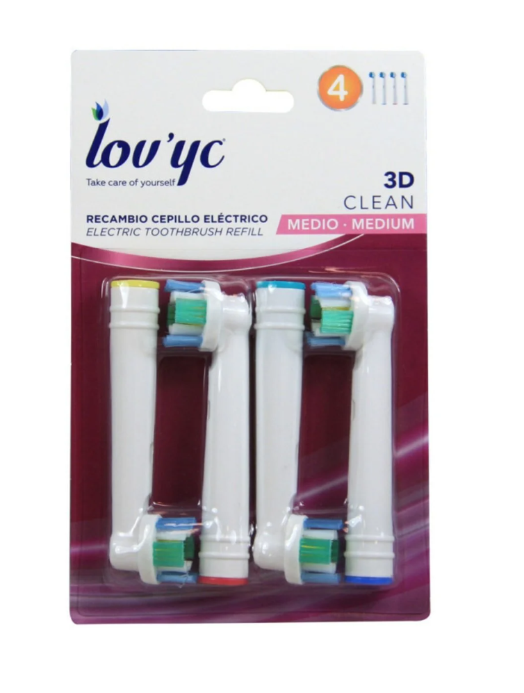 Lov'yc 3d Clean Elektrikli Diş Fırçası Yedeği